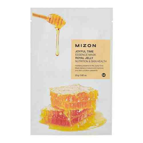 Тканевая маска для лица с экстрактом маточного молочка Mizon Joyful Time Essence Mask Royal Jelly 23g