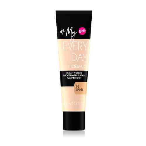 Тональная основа для лица BELL MY EVERY DAY MAKE-UP тон 06 с эффектом сияния арт. 205236