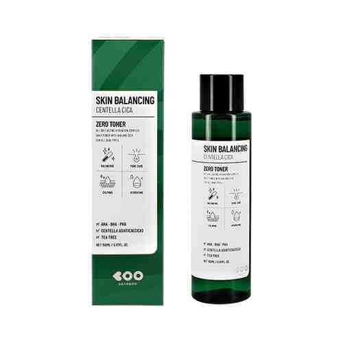 Тонер для лица DEARBOO SKIN BALANCING с AHA, BHA и PHA-кислотами, экстрактом центеллы азиатской и маслом чайного дерева 150 мл арт. 204611