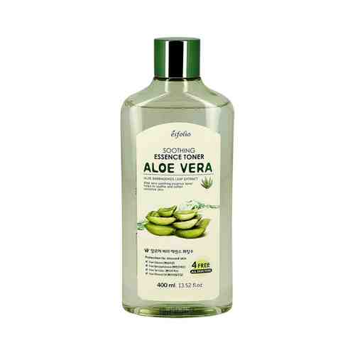 Тонер для лица ESFOLIO ALOE VERA успокаивающий 400 мл арт. 205713