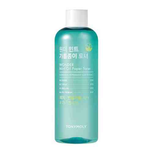 Tony Moly Тонер для жирной кожи Wonder Mint Oil Paper Toner, 500 мл