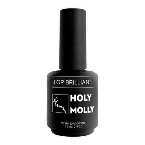 Топ для ногтей Holy Molly Top Brilliant, 30 мл