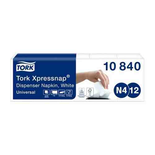 TORK Салфетки TORK (Система N4) Xpressnap Universal, комплект 5 шт., 225 шт., белые, 10840