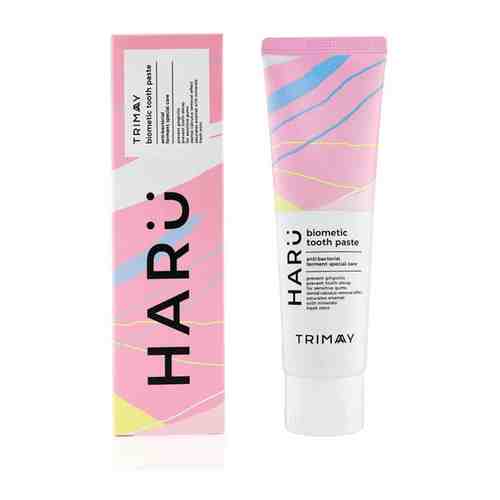 Trimay HARU Biometic Toothpaste 120ml/ Универсальная зубная паста с гидроксиапатитом и ферментирован