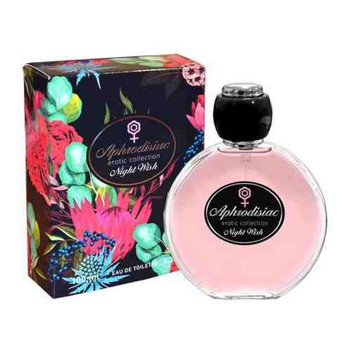 Туалетная вода (eau de toilette) Delta Parfum woman Aphrodisiac - Night Wish Туалетная вода 100 мл.