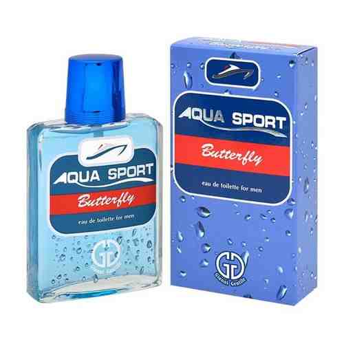 Туалетная вода мужская AQUA SPORT BUTTERFLY, 100 мл