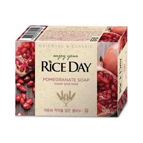 Туалетное мыло с экстрактом граната и пиона LION Riceday Soap Yu, 100 г