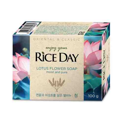 Туалетное мыло с экстрактом лотоса LION Riceday Soap Cheong, 100 г