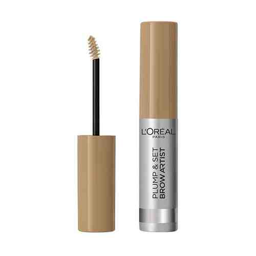 Тушь для бровей LOREAL PLUMP & SET BROW ARTIST тон 103 warm blonde арт. 200626