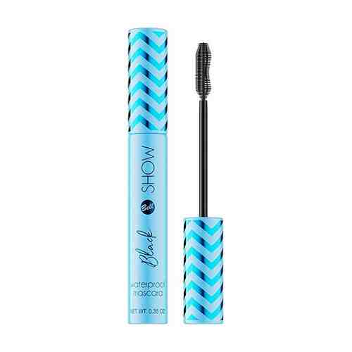 Тушь для ресниц BELL BLACK SHOW WATERPROOF MASCARA тон 001 черная водостойкая объем и удлинение арт. 205191