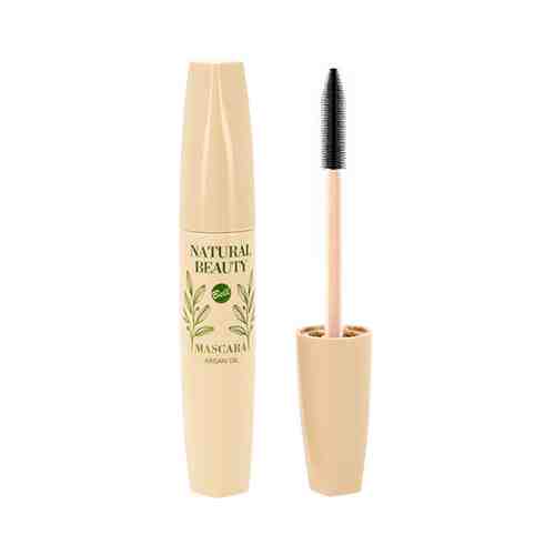 Тушь для ресниц BELL NATURAL BEAUTY NATURAL BEAUTY MASCARA тон 01 natural black удлиняющая с аргановым маслом арт. 205265