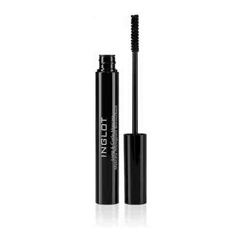 Тушь для ресниц Long & Curly Mascara INGLOT удлиняющая и подкручивающая