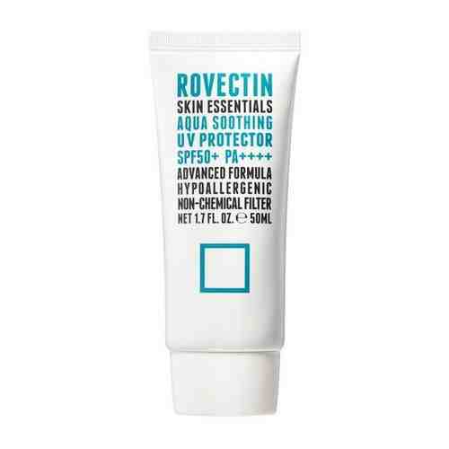 Успокаивающий солнцезащитный крем на физических фильтрах ROVECTIN Skin Essentials Aqua Soothing UV Protector SPF50+PA++++, 50 мл