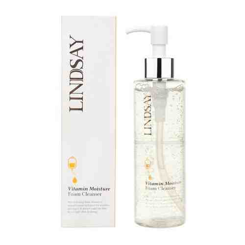 Увлажняющая пенка с витаминами Lindsay Vitamin Moisture Foam Cleanser 200ml