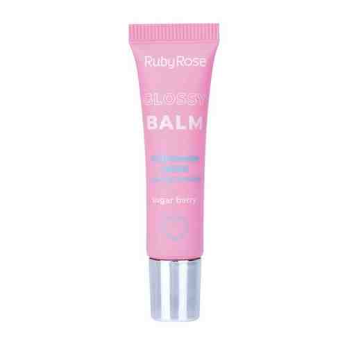 Увлажняющий бальзам для губ Glossy Balm, Ruby Rose , 2 тон