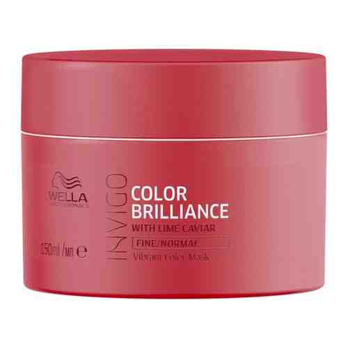 Wella Invigo Color Brilliance Маска-уход для окрашенных тонких и нормальных волос,150мл