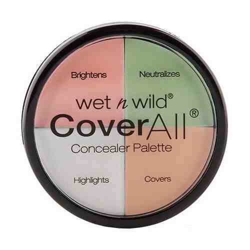 Wet n Wild Набор корректоров для лица (4 Тона) Coverall Concealer Palette E61462