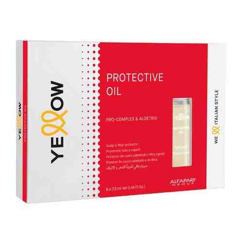 Yellow, Масло для кожи головы и волос Protective, 6х13 мл