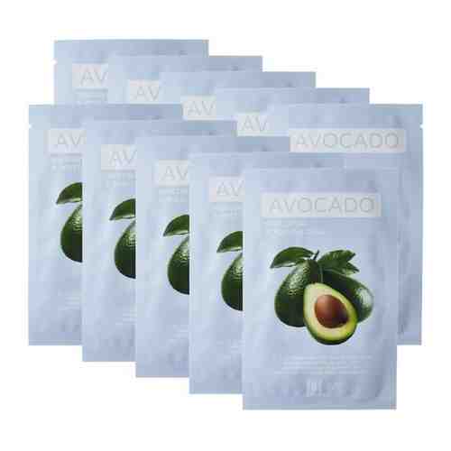 Yu.R - Маска для лица с экстрактом авокадо ME Avocado Sheet Mask, 10 штук по 25 г