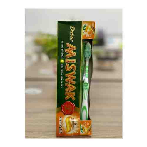 Зубная паста гелевая Dabur - Miswak 135 гр / Свежее дыхание / Мисвак / Уход за полость рта / ОАЭ