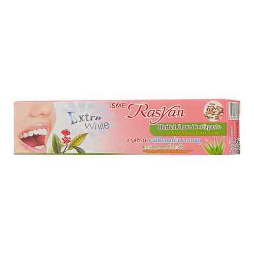 Зубная паста с гвоздикой, алоэ вера и листьями гуавы (toothpaste) RasYa | РасЯн 30г